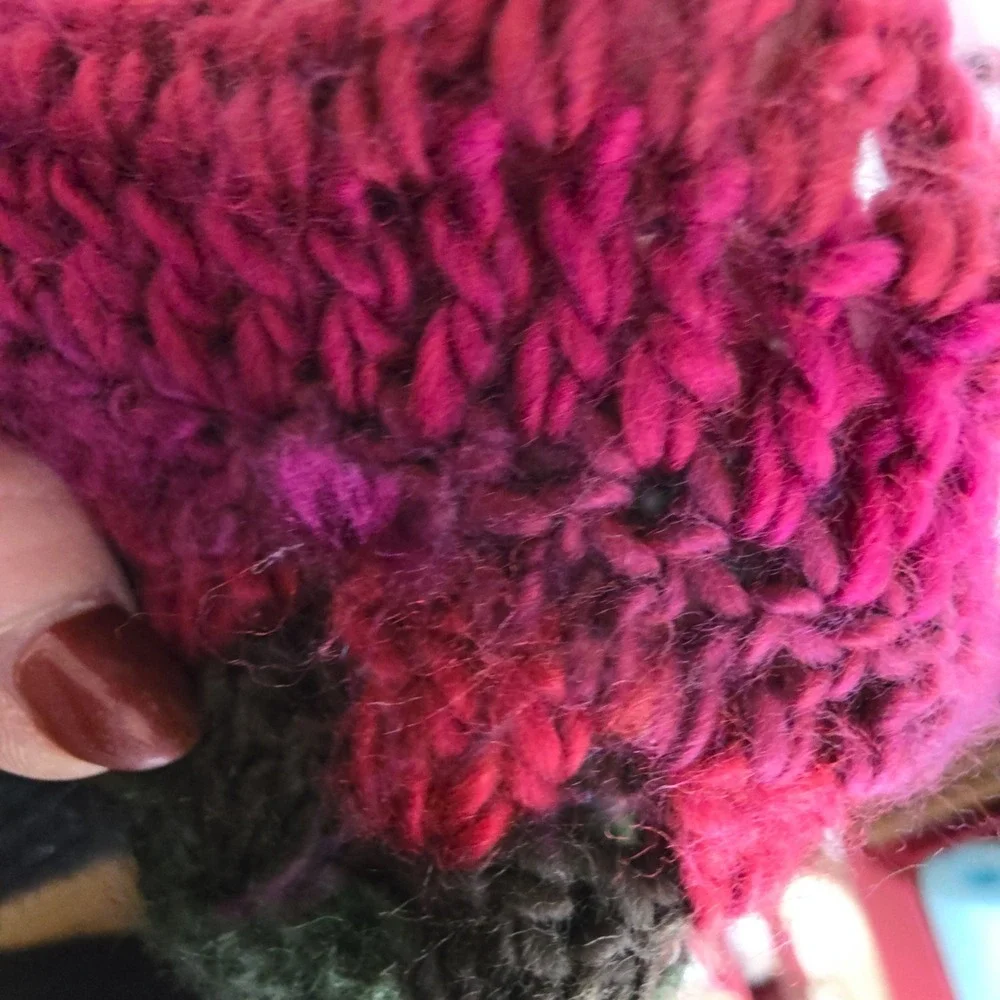 Boho Granny‎ Square Crochet Shawl Wrap Boho Multi Color Handmade Bright Colors